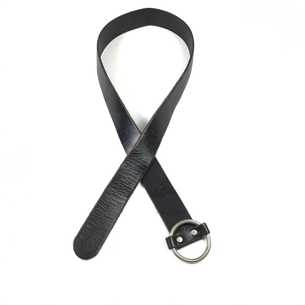 OakTree Black Distressed Belt